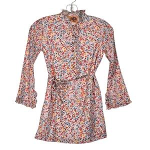 Tory Burch 🌸Floral Kids Dress with Belt